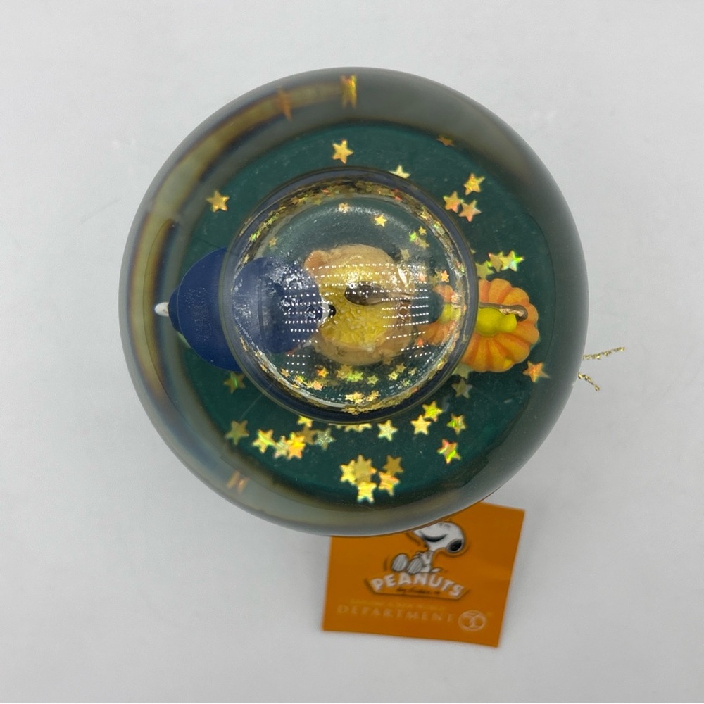 Department 56 Peanuts Snoopy "Sorcerer‘s Apprentice" Halloween Snowglobe - New - Picture 11 of 13
